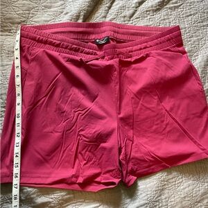 Tough athletic spot at Costco shorts. They can be dressy or casual. Size XXL.